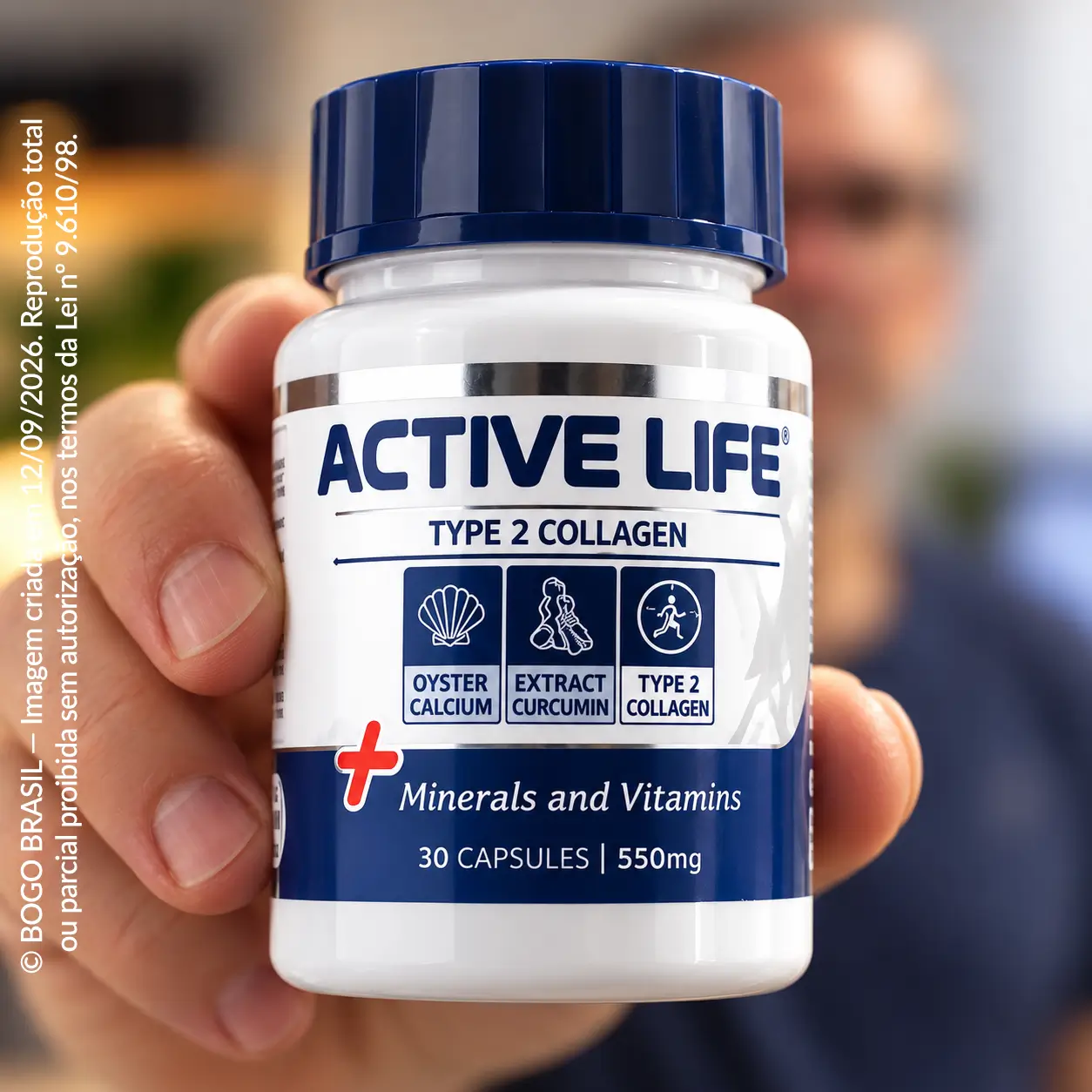 Frasco original do Active Life