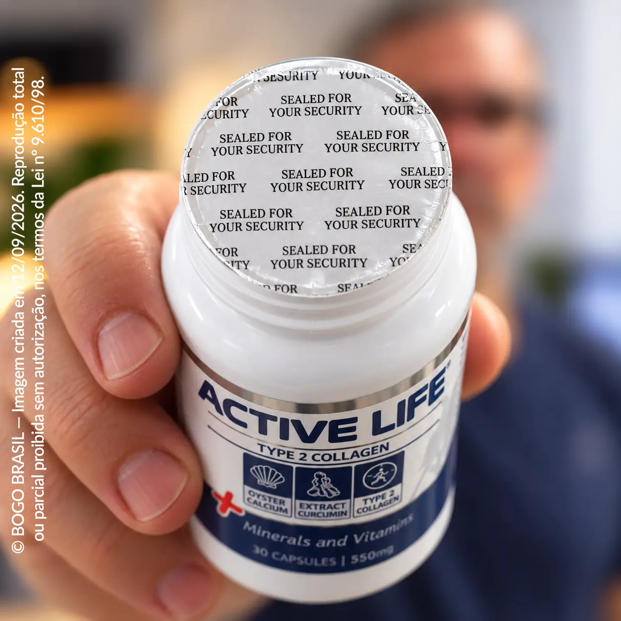 Lacre de segurança do Active Life