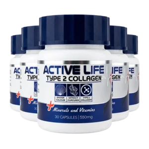 Kit 5 Frascos Active Life Original – 150 Cápsulas